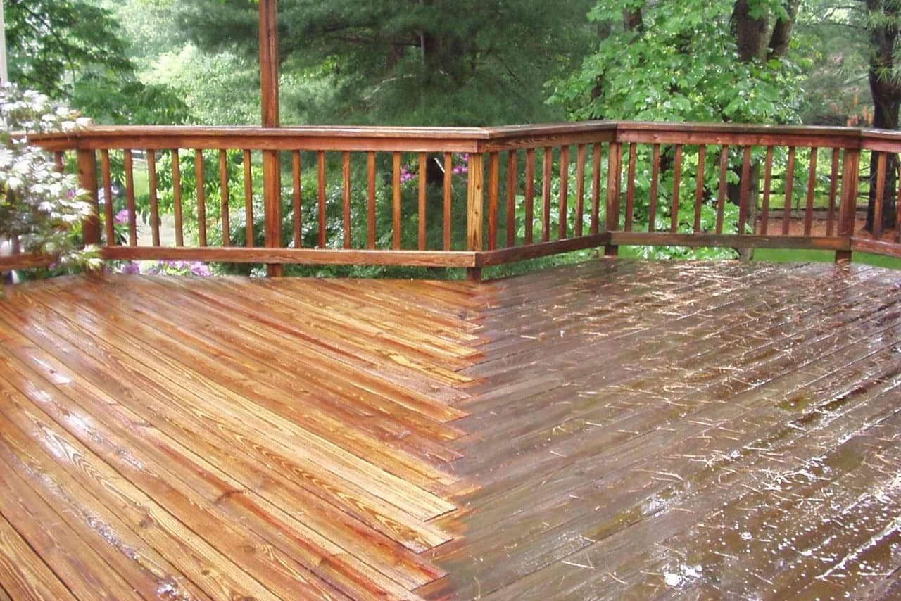 Ipe, mahogany, garappa & cherry — restored the way the wood demands